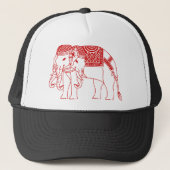 Thai Erawan White Elephant Trucker Pet (Voorkant)