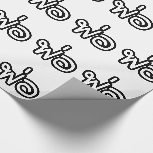 Thai Father - พ่ อ / Phaw - Thai Language Script Cadeaupapier (Hoek)