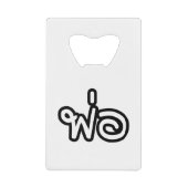 Thai Father - พ่ อ / Phaw - Thai Language Script Creditkaart Flessenopener (Voorkant)