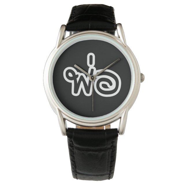 Thai Father - พ่ อ / Phaw - Thai Language Script Horloge (Voorkant)