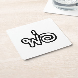 Thai Father - พ่ อ / Phaw - Thai Language Script Kartonnen Onderzetters