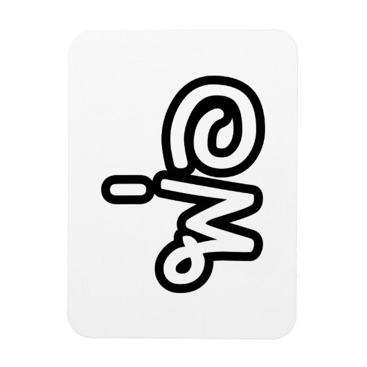 Thai Father - พ่ อ / Phaw - Thai Language Script Magneet (Verticaal)