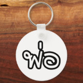 Thai Father - พ่ อ / Phaw - Thai Language Script Sleutelhanger (Voorkant)