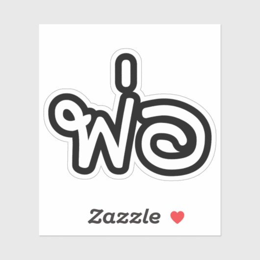 Thai Father - พ่ อ / Phaw - Thai Language Script Sticker (Vel)