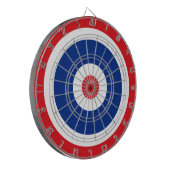 Thai Flag Roundel Target Dartbord (Voorkant Links)