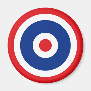 Thai Flag Roundel Target Magneet