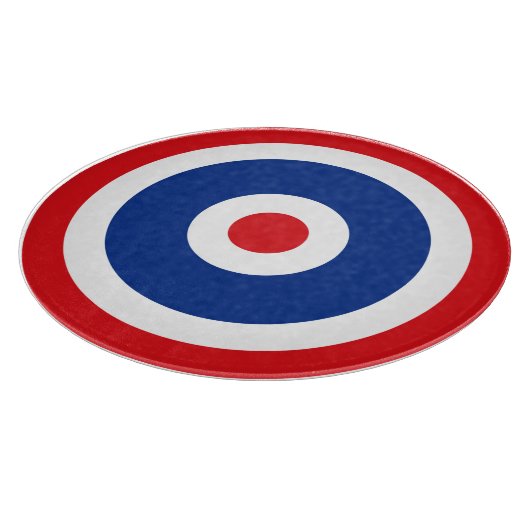 Thai Flag Roundel Target Snijplank (Hoek)