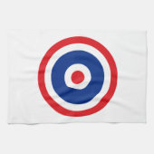 Thai Flag Roundel Target Theedoek (Horizontaal)