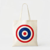 Thai Flag Roundel Target Tote Bag (Voorkant)