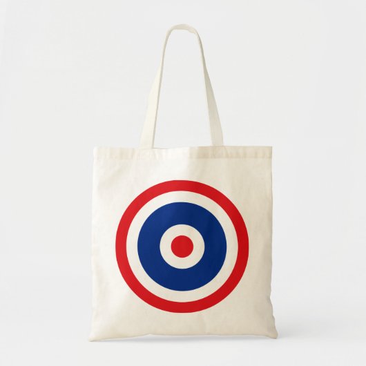 Thai Flag Roundel Target Tote Bag (Voorkant)