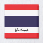 Thai flag & Thailand holiday/fans Magneet