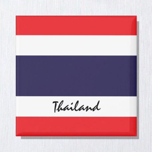 Thai flag & Thailand holiday/fans Magneet