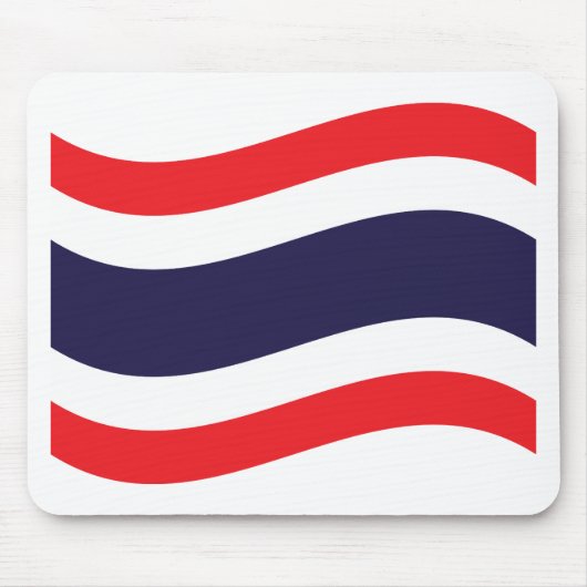 Thai Flag Wave Muismat (Voorkant)