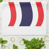 Thai Flag Wave Theedoek (Gevouwen)