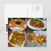 Thai food briefkaart (Voorkant / Achterkant)