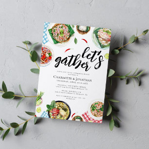 Thai Food Dinner Party repetitie diner Kaart