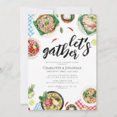 Thai Food Dinner Party repetitie diner Kaart (Voorkant)