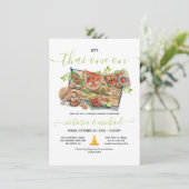 Thai Food Rehearsal Dinner Couples Shower Kaart (Staand voorkant)