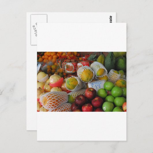Thai Fruit Briefkaart (Voorkant / Achterkant)