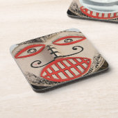 Thai Ghost Face, Phi Ta Khon Mask Festival, Loei Bier Onderzetter (Linkerzijde)