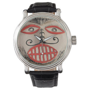 Thai Ghost Face, Phi Ta Khon Mask Festival, Loei Horloge