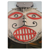 Thai Ghost Face, Phi Ta Khon Mask Festival, Loei Klembord (Voorkant)