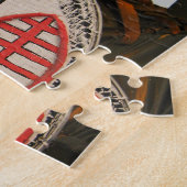 Thai Ghost Face, Phi Ta Khon Mask Festival, Loei Legpuzzel (Zijkant)