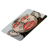 Thai Ghost Face, Phi Ta Khon Mask Festival, Loei Magneet (Linkerzijde)