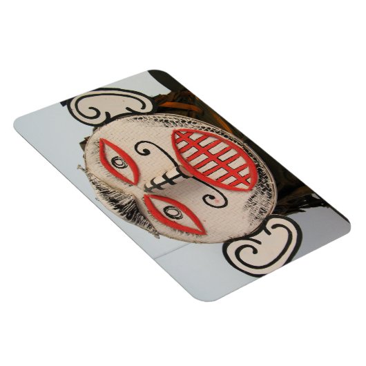 Thai Ghost Face, Phi Ta Khon Mask Festival, Loei Magneet (Rechterzijde)