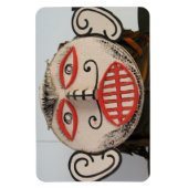 Thai Ghost Face, Phi Ta Khon Mask Festival, Loei Magneet (Verticaal)