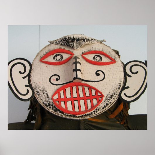 Thai Ghost Face, Phi Ta Khon Mask Festival, Loei Poster (Voorkant)