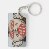 Thai Ghost Face, Phi Ta Khon Mask Festival, Loei Sleutelhanger (achterkant)