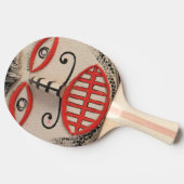 Thai Ghost Face, Phi Ta Khon Mask Festival, Loei Tafeltennisbatje (Zijkant)