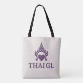 Thai GL logo Tote Bag (Achterkant)