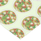 Thai Green Curry Peppers Basil Restaurant Food Tafelkleed (Gekanteld)