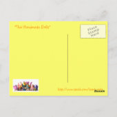 Thai Handmade Dolls Briefkaart (Achterkant)