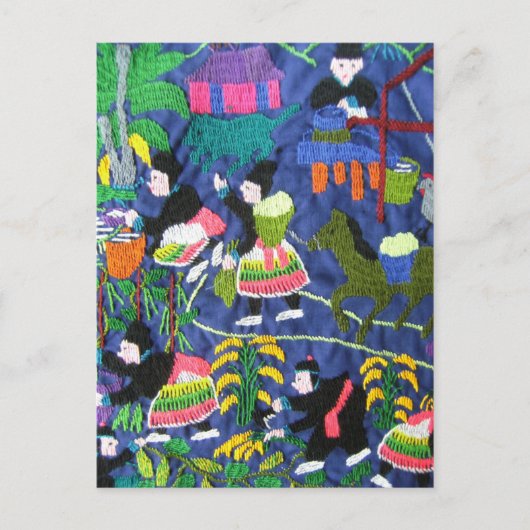 Thai Hilltribe Lifestyle Briefkaart (Voorkant)