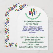 Thai Irish USA Shamrock Family Reunion Kaart (Voorkant / Achterkant)