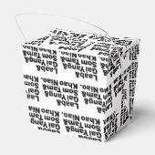 Thai Isaan Street Food Bedankdoosjes (Achterkant)