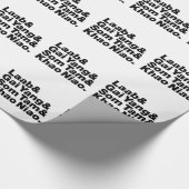 Thai Isaan Street Food Cadeaupapier (Hoek)