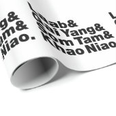 Thai Isaan Street Food Cadeaupapier (Rol Hoek)