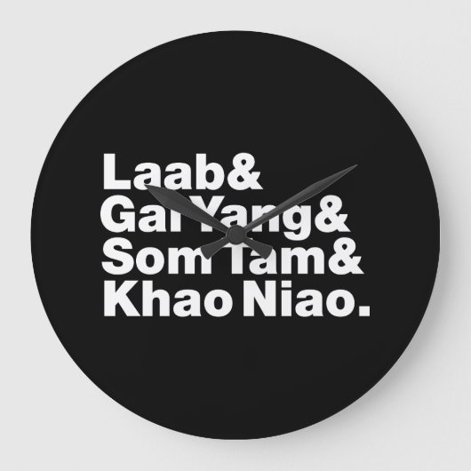 Thai Isaan Street Food Grote Klok (Voorkant)