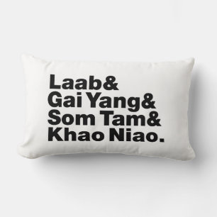 Thai Isaan Street Food Kussen
