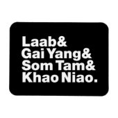 Thai Isaan Street Food Magneet (Horizontaal)