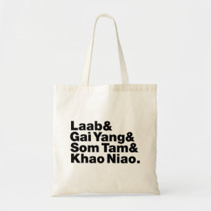 Thai Isaan Street Food Tote Bag