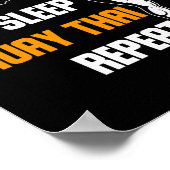 Thai Kickboksen Vechtkunst Vechter Cadeau Muay Tha Poster (Hoek)