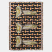 Thai Koh Samui-paddenstoel Deken (Voorkant Verticaal)