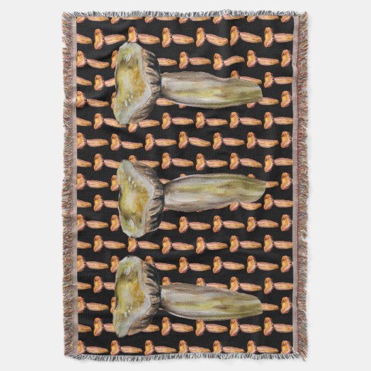 Thai Koh Samui-paddenstoel Deken (Voorkant Verticaal)