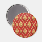 Thai kunstpatroon magneet (Voorkant / Achterkant)