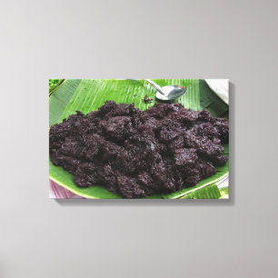 Thai Lao Black Rice (Khao Niao Dam) Canvas Afdruk